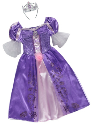 rapunzel outfit asda