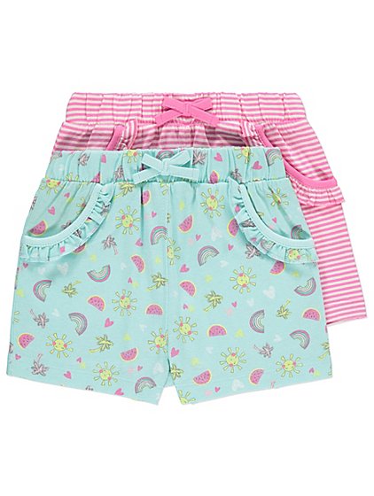 Assorted Shorts 2 Pack | Kids | George