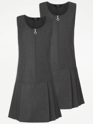 grey tabard pinafore