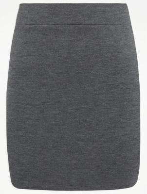 grey skirt