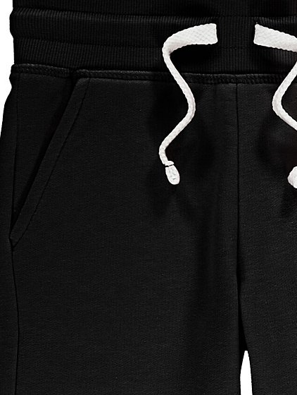 Cuffed Joggers - Black | Kids | George