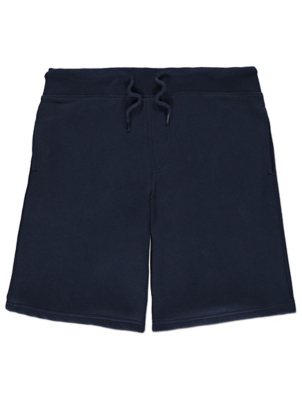 mens navy jersey shorts