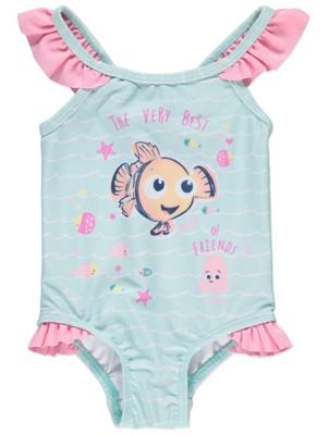 asda baby girl swimming costume