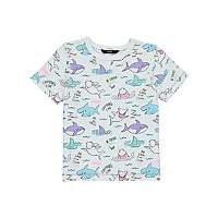 White Shark Print T-Shirt | Kids | George