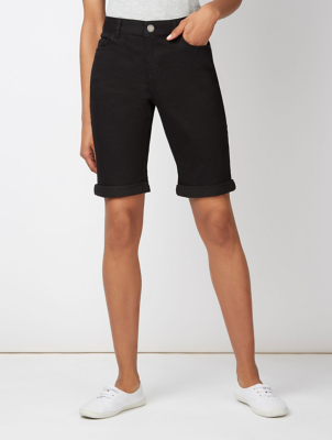 asda womens denim shorts