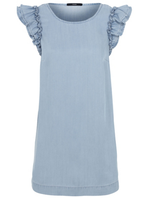 ladies denim dress asda