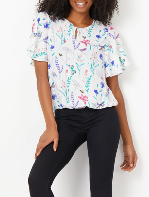 bubble hem tops asda