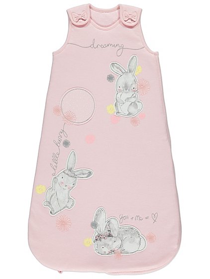 Bunny Rabbit 2.5 Tog Sleep Bag | Baby | George at ASDA