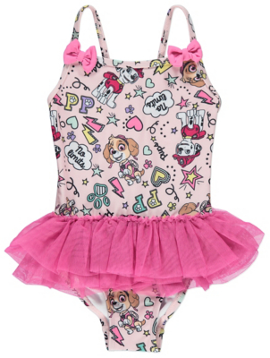 asda girls swimming costume