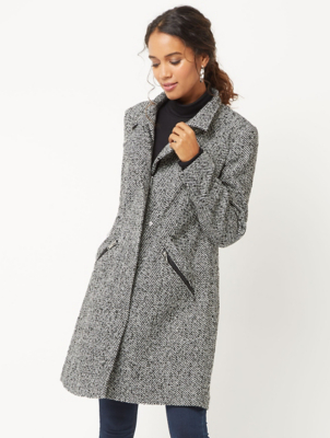 asda ladies wool coats