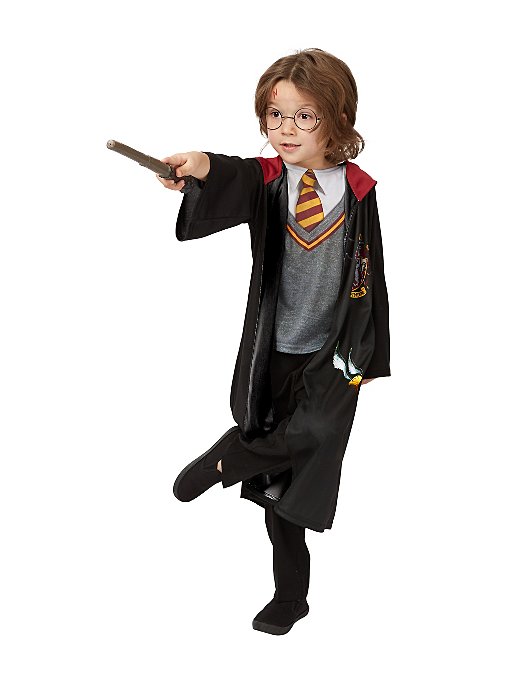 Girls Boys Harry Potter Official Book Day Wand Fancy Dress Costume Accessory