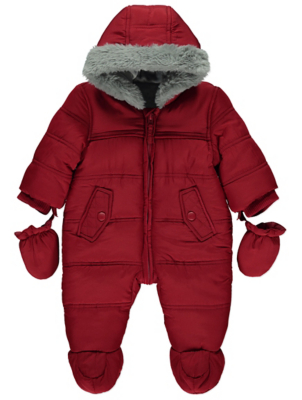 asda baby snowsuit