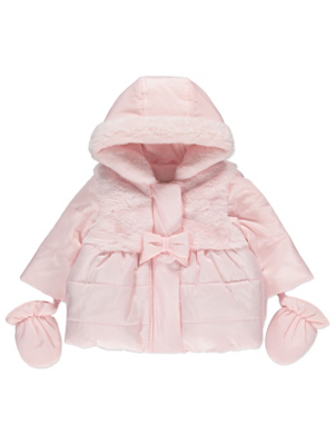 asda baby girl coats