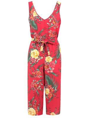 asda red jumpsuit