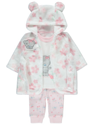 tatty teddy baby dressing gown