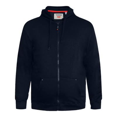 George D555 Duke Plus SizeRockford Kingsize Hoodie - Blue