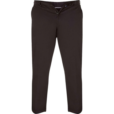 George D555 Duke BlackStretch Chino Kingsize Trousers