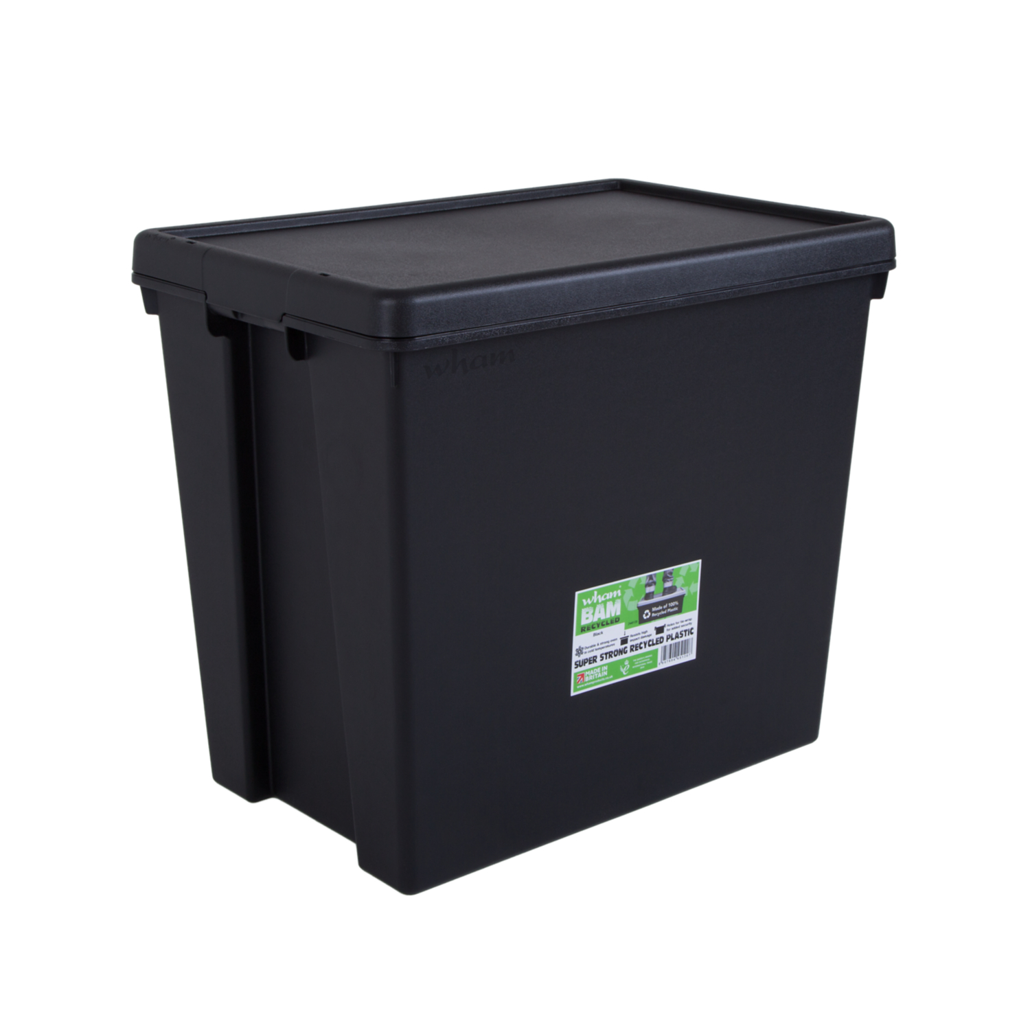 Wham Black Box And Lid - 92 Litres
