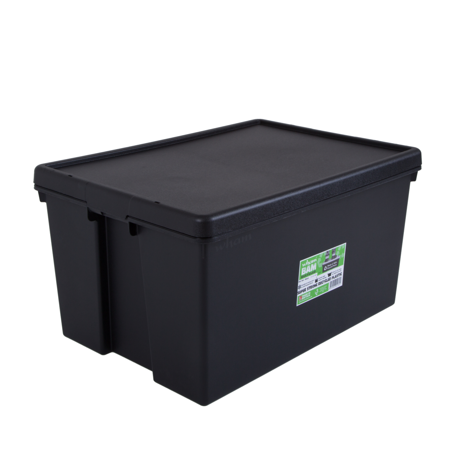 Wham Black Box And Lid - 96 Litres