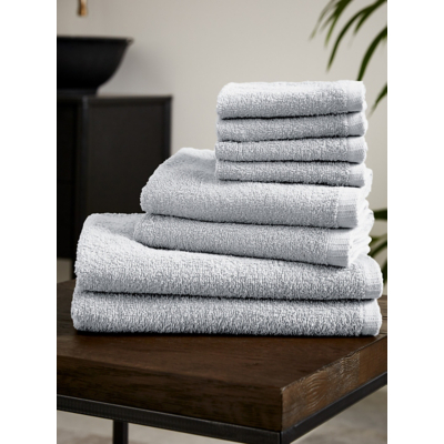 Catherine Lansfield Quick Dry 100% Cotton Towel Bale Set in White