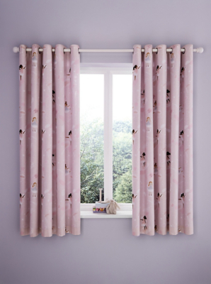 Catherine Lansfield Dancing Fairies Eyelet Curtains | Home