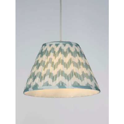 Chevron Green Easy Fit Light Shade - One Size / Green