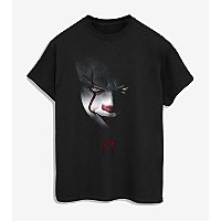 NW2 It Pennywise Stare Black Printed T-Shirt