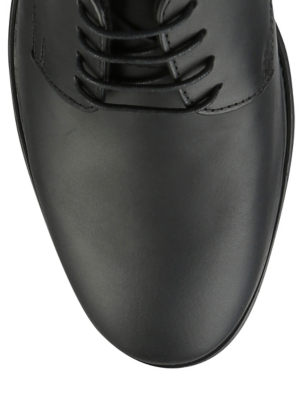 asda mens black shoes