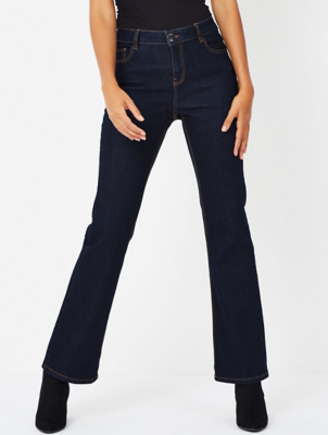 dark wash bell bottom jeans