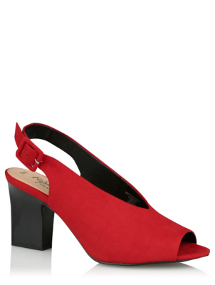 asda red shoes
