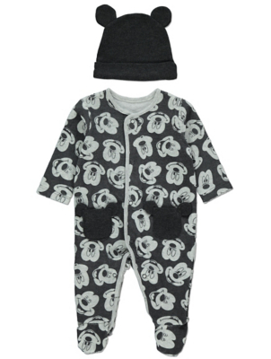 mickey mouse sleepsuit