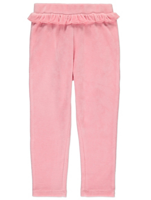 pink velour tracksuit bottoms