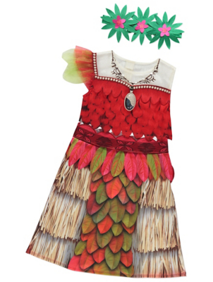 moana fancy dress asda