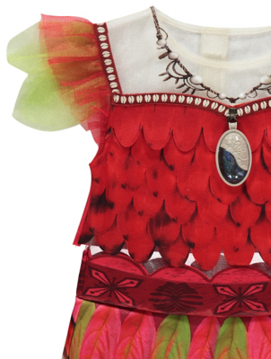 moana dress asda