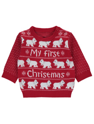 baby christmas jumper