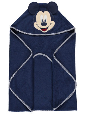 mickey mouse hooded towel for baby