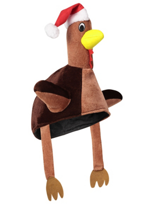 turkey xmas hat