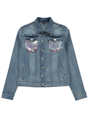 asda girls denim jacket