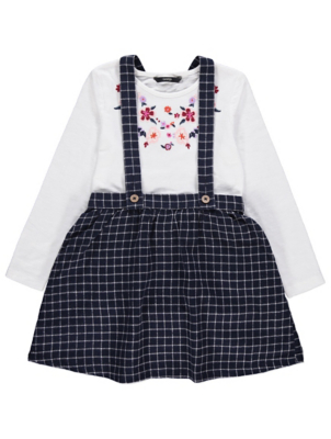 asda pinafore dress