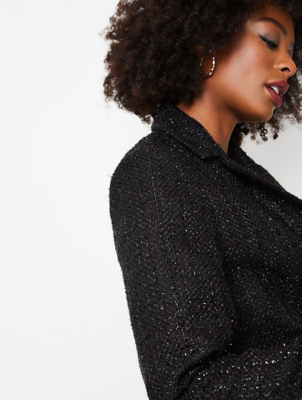 black sequin jacket asda