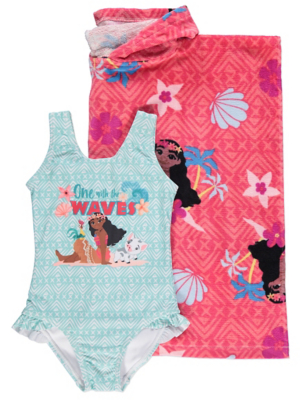 asda baby girl swimming costume