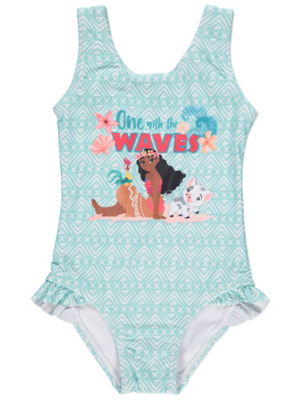 moana swimming costume asda