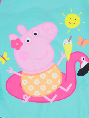 peppa pig swimsuit asda