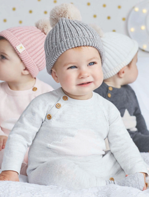 infant bobble hat