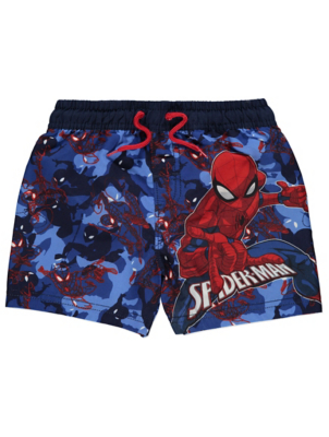 spiderman swim shorts