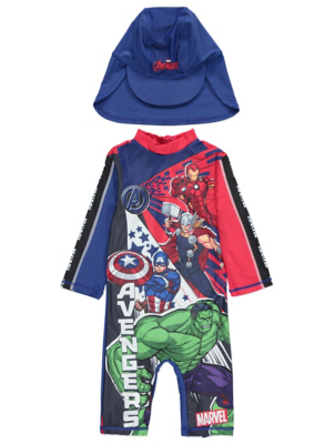 marvel baby swimsuit
