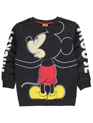 mickey mouse printed sweatshirts