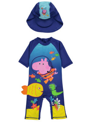 peppa pig baby swimsuit