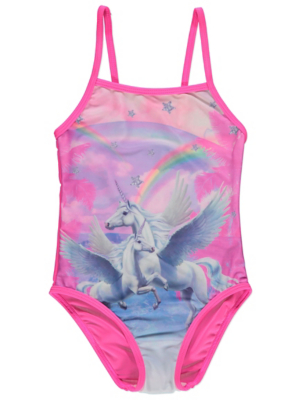 asda baby girl swimming costume