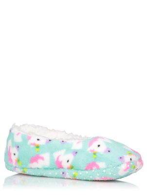 unicorn slippers asda